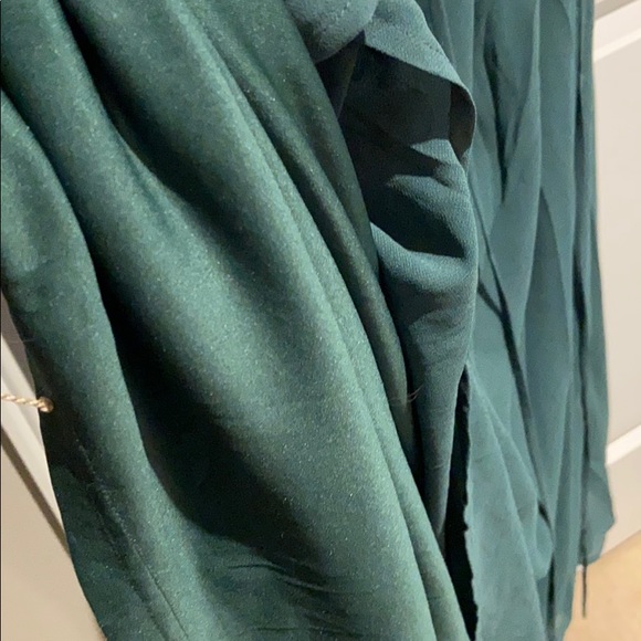 Lulus Green lace up dress - Picture 8 of 10